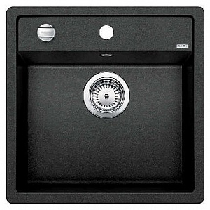 Кухонная мойка Blanco Dalago 5 темная скала Silgranit с клапаном-автоматом 518848