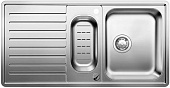 Кухонная мойка Blanco Classic Pro 6 S-If нержавеющая сталь 2 чаши с крылом, нержавейка 516852