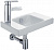 Раковина Jacob Delafon Odeon Up E4759g-00 отв слев,40x25, (бел)