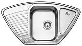 Кухонная мойка Blanco Tipo 9E, "декор", нерж. сталь (219001 221093)