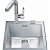 Кухонная мойка Smeg Vq50f-2