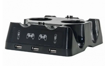 Зарядная станция iPlay для джойстиков DualShock 4 и джойстиков Move (Hbp-118)