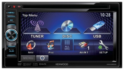 Магнитола автомобильная Kenwood Ddx-3053