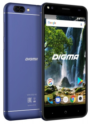 Digma Vox E502 4G 16Gb темно-синий