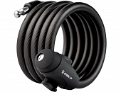 Замок для велосипеда Xiaomi Himo L150 Portable Folding Cable Lock 1500 mm (черный) L150