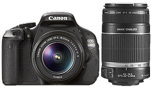 Фотоаппарат Canon Eos 650D Kit Ef-S 18-55 Is Ii   Canon Ef-S 55-250 f,4-5.6 Is Ii