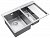 Кухонная мойка ZorG Inox 780*520 Rx-5178-2-L