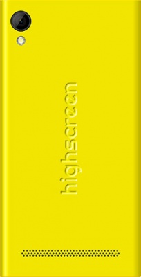 Смартфон Highscreen Pure F 8 Гб желтый