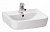 Раковина Pure Cersanit 31019 Раковина  Pure  белая 55 см, в 1 отв