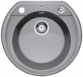 Кухонная мойка Blanco RondoVal 45 , D 53,5, гранит, алюметаллик без кл.ав. 515670
