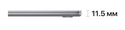 Apple Macbook Air 15 M2 16Gb 512Gb Z18n0000e (Gray)