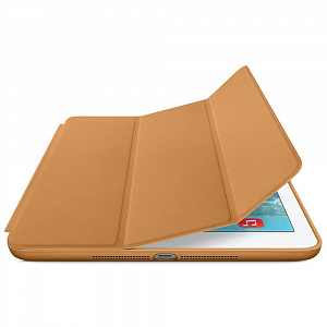 Чехол Smart case для Apple Ipad Air кожаный Коричневый