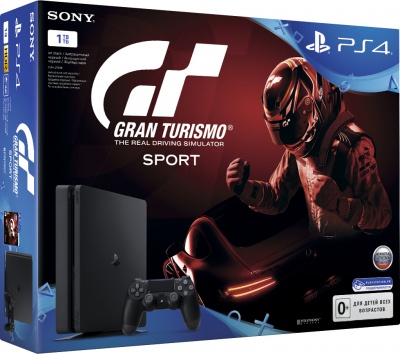 Игровая приставка Sony PlayStation 4 Slim 1Tb + Gran Turismo Sport