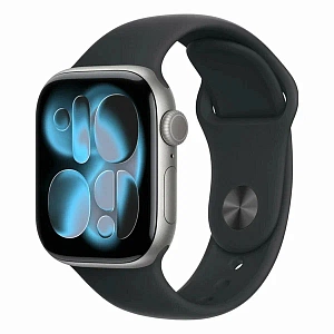 Apple Watch Series 11 46mm Silver with Starlight Sport Band