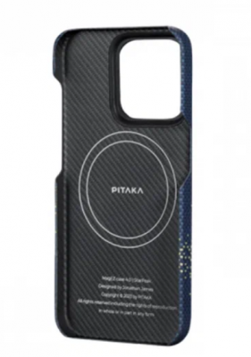 Чехол Pitaka 15 Pro (Ki1501pmyg) MagEZ Case 4 for iPhone 6.1 Milky Way Galaxy