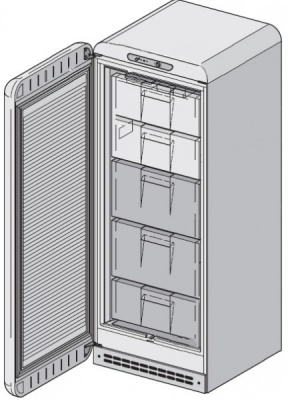 Морозильная камера Smeg Cvb20lr