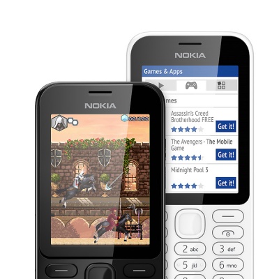 Nokia 222 Rome Ds черный