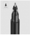 Набор гелевых ручек Xiaomi Mi Jumbo Gel Ink Pen (Mjzxb02wc) 10 шт, черные