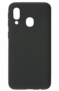 Накладка для Samsung Galaxy A40 чёрный EG