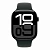 Apple Watch Series 10 42mm Silver Aluminum Case with Black Sport Band