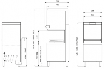 Посудомоечная машина Smeg Cwc621sd-1