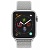Apple Watch Series 4 Gps 40mm Silver Aluminum Case with Seashell Sport Loop (Спортивный браслет цвета «белая ракушка») MU652