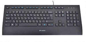 Клавиатура Logitech Comfort K280E, черный