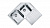 Кухонная мойка Franke Stx 621-E~ чаша слева, размер 83x83x50 см.,шкаф 80, нержавеющая сталь, полированная