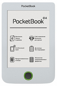 Электронная книга PocketBook Basic 2 614 White