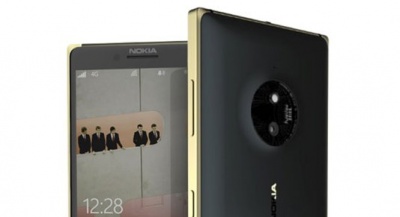 Nokia Lumia 930 (черно-золотистый)