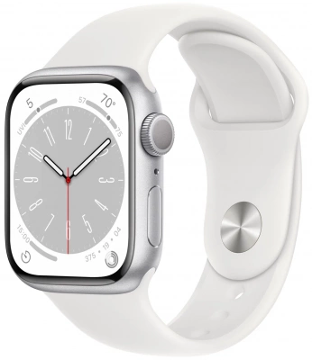 Apple Watch Series 8 41mm Aluminium Case, белый