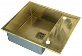 Кухонная мойка ZorG Inox -Pvd Оборачиваемая Szr-5062-Bronze