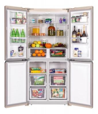 Холодильник Hiberg Rfq-490Dx NFXq