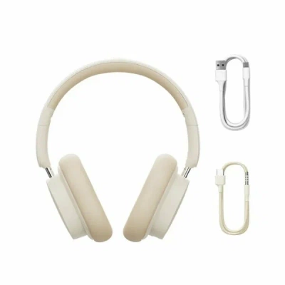 Беспроводные наушники Baseus Bowie D05 Wireless Headphones Creamy-white
