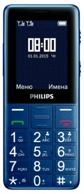 Мобильный телефон Philips E311 темно-синий