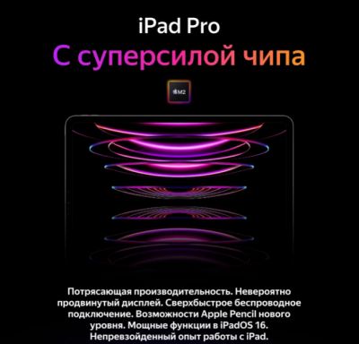 Apple iPad Pro 11 (2022) 2Tb Wi-Fi + Cellular Space Silver