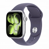 Apple Watch Series 11 46mm Silver with Purple Fog Sport Band