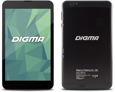 Планшет Digma Platina 7.1 4G Lte Черный NS7001QLblack