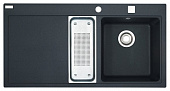Кухонная мойка Franke Mtg 651-100 графит~ правая, эксцентриковый вентель 3,5 (112.0017.781) доп.(112.0017.